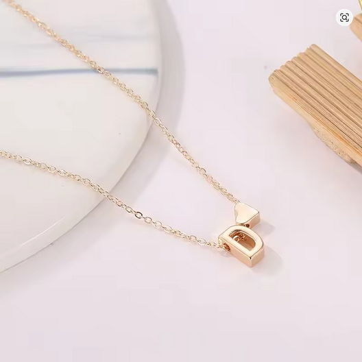His Initial Necklace - Wear His Letter. Keep Him Close.